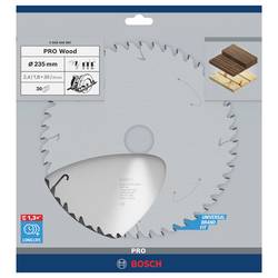 Bosch Accessories Standard for Wood Speed 2608640807 tvrdokovový pilový kotouč 235 x 30 x 2.6 mm Počet zubů (na palec): 30 1 ks