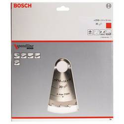 Bosch Accessories Standard for Wood Speed 2608640803 tvrdokovový pilový kotouč 210 x 30 x 2.6 mm Počet zubů (na palec): 30 1 ks
