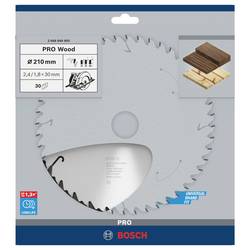Bosch Accessories Standard for Wood Speed 2608640803 tvrdokovový pilový kotouč 210 x 30 x 2.6 mm Počet zubů (na palec): 30 1 ks