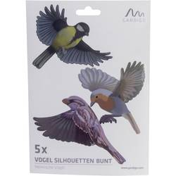 Gardigo Stickers Native Birds, 60086, nálepka do okna s obrazem ptáka 1 ks, funkce: odstrašení