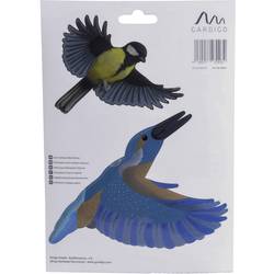 Gardigo Stickers Native Birds, 60086, nálepka do okna s obrazem ptáka 1 ks, funkce: odstrašení