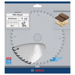 Bosch Accessories Optiline 2608640641 tvrdokovový pilový kotouč 216 x 30 x 2.8 mm Počet zubů (na palec): 48 1 ks