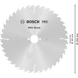 Bosch Accessories Optiline 2608640670 tvrdokovový pilový kotouč 250 x 30 x 3.2 mm Počet zubů (na palec): 40 1 ks