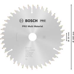 Bosch Accessories Multi Material 2608640503 tvrdokovový pilový kotouč 160 x 20 x 2.4 mm Počet zubů (na palec): 42 1 ks