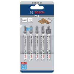 Bosch Accessories 2608636431 Pilový plátek do kmitací pily T 101 BIF - Special for Laminate 5 ks