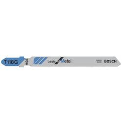 Bosch Accessories 2608631674 Pilový plátek do kmitací pily T 118 G - Basic for Metal 3 ks