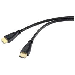 SpeaKa Professional HDMI kabel Zástrčka HDMI-A, Zástrčka HDMI-A 0.50 m černá SP-10133276 4K UHD, Audio Return Channel HDMI kabel