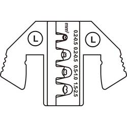 TOOLCRAFT TO-9627216 krimpovací nástavec JPT přípojka 0.2 do 2.5 mm²