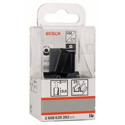 Bosch Accessories 2608628392 drážkovací fréza, tvrdokov, Délka 51 mm, Vnější Ø 25 mm, Ø hřídele 8 mm