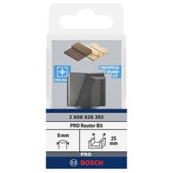 Bosch Accessories 2608628392 drážkovací fréza, tvrdokov, Délka 51 mm, Vnější Ø 25 mm, Ø hřídele 8 mm