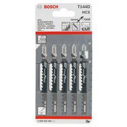 Bosch Accessories 2608630040 Sada pilových listů do přímočaré pily T 144 D, Speed for Wood, 5 ks 5 ks