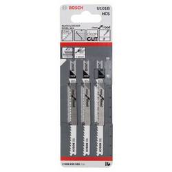 Bosch Accessories 2608630565 Pilový plátek do kmitací pily U 101 B - Clean for Wood 3 ks