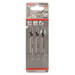 Bosch Accessories 2608630559 Pilový plátek do kmitací pily T 101 AO - Clean for Wood 3 ks
