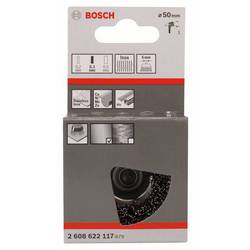 Bosch Accessories Hrncový kartáč - 50 mm, 0,3 mm 2608622117 Ø dříku 6 mm 2608622117 1 ks
