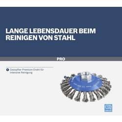 Kuželový kartáč - 100 mm, 0,5 mm, 12 mm, M14 Bosch Accessories 2608622011 Průměr 100 mm