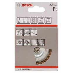 Bosch Accessories Kotoučový kartáč, s vrstvou mosazi - 75 mm, 0,2 mm, 10 mm 2608622009 2608622009 1 ks