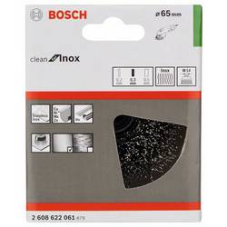 Bosch Accessories Hrncový kartáč, nerezový - 65 mm, 0,3 mm, M14 2608622061 2608622061 1 ks