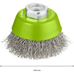 Bosch Accessories Hrncový kartáč, nerezový - 65 mm, 0,3 mm, M14 2608622061 2608622061 1 ks