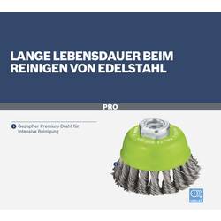 Bosch Accessories Hrncový kartáč, nerezový - 75 mm, 0,5 mm, M14 2608622060 2608622060 1 ks