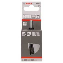 Bosch Accessories Štětcový kartáč, ocelový kartáč, 10 mm, 0,35 mm, 4500 ot./min Bosch Power Tools Ø dříku 6 mm 2608622115 1 ks