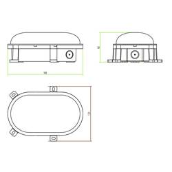 Deko Light Sotano 731161 stropní svítidlo, Nástěnné svítidlo 4.5 W, 7.5 W LED šedá