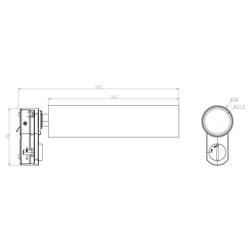 Deko Light Slim 707201 LED pásové reflektory 1fázové 5 W LED bílá