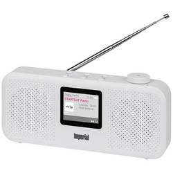 Imperial DABMAN 16 22-126-20 stolní rádio, DAB+, FM, AUX, funkce alarmu, bílá
