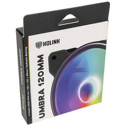Kolink UMBRA 120mm PC větrák s krytem RGB (š x v x h) 120 x 25 x 120 mm