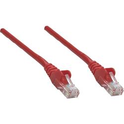 Intellinet 319065 RJ45 síťové kabely, propojovací kabely CAT 6A S/FTP 1.00 m červená jednoduché stínění, kompletní stínění, bez halogenů 1 ks