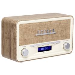 Denver DAB-18LW LIGHT WOOD 111111000600 stolní rádio, DAB, FM, dřevo (světlé)