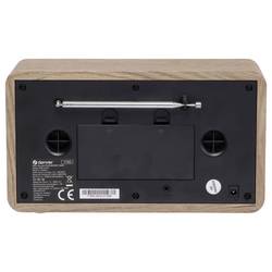 Denver DAB-18LW LIGHT WOOD 111111000600 stolní rádio, DAB, FM, dřevo (světlé)
