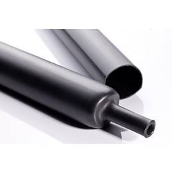 TRU COMPONENTS TC-9996000 smršťovací bužírka s lepidlem černá 55 mm 16 mm Poměr smrštění:3:1 1.22 m