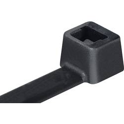 HellermannTyton 138-00025, UB200B-B-PA66-BK, stahovací pásky, 3.50 mm, 198 mm, černá, 100 ks