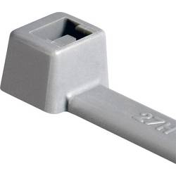 HellermannTyton 116-01818, T18R-PA66-GY, stahovací pásky, 2.45 mm, 101.60 mm, šedá, 100 ks