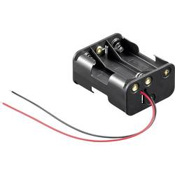 Goobay 81216 bateriový držák 6x AA kabel (d x š x v) 58 x 47 x 28 mm