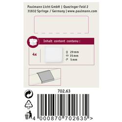 Paulmann 70263 Delta Profil-Cover (š x v x h) 3.5 x 2.9 x 0.5 cm 4 ks