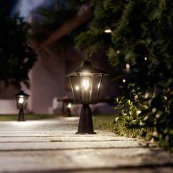 Philips LED 929004141501 Kinno venkovní stojací osvětlení LED E27 černá