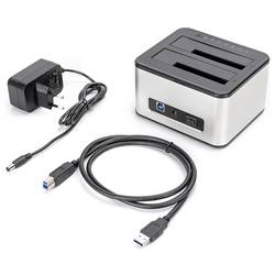 Digitus DA-71540-2 USB-A, USB, USB 3.0 SATA, SATA 6 Gb/s, SATA, SATA II, SATA III duplikační stanice pevných disků 2.5 palec, 3.5 palec s funkcí klonování