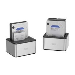 Digitus DA-71540-2 USB-A, USB, USB 3.0 SATA, SATA 6 Gb/s, SATA, SATA II, SATA III duplikační stanice pevných disků 2.5 palec, 3.5 palec s funkcí klonování