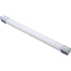 Megatron Feuchtraumleuchte LED světlo s detektorem pohybu LED pevně vestavěné LED 30 W neutrální bílá šedá