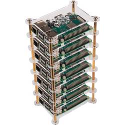 Joy-it RB-Case+19 SBC skříň Vhodné pro (vývojové sady): Raspberry Pi® akrylová čirá