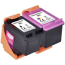 Renkforce Ink náhradní HP 301, N9J72AE, CH561EE, CH562EE kompatibilní kombinované balení černá, azurová, purppurová, žlutá RF-5633218