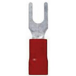 LAPP 63105040 vidlicové kabelové oko 0.50 mm² 1.50 mm² Ø otvoru=3.7 mm částečná izolace červená 100 ks