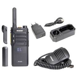 MAAS Elektronik Team-Set PT-375 KEP-360-K 150114 PMR radiostanice sada 10 ks