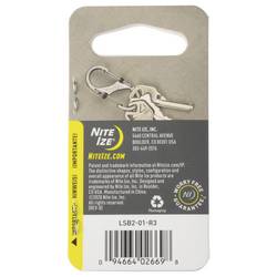 NITE Ize NI-LSB2-01-R3 karabina SideLock S-Biner 2 50 mm x 22 mm x 8 mm 1 ks