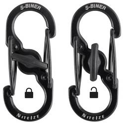 NITE Ize NI-LSBM-01-2R3 karabina MicroLock S-Biner 2 35 mm x 15 mm x 7 mm 2 ks