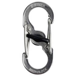 NITE Ize NI-LSBM-11-2R3 karabina MicroLock S-Biner 2 35 mm x 15 mm x 7 mm 2 ks