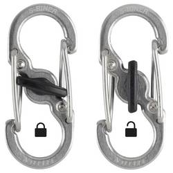 NITE Ize NI-LSBM-11-2R3 karabina MicroLock S-Biner 2 35 mm x 15 mm x 7 mm 2 ks