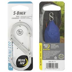 NITE Ize NI-SB4-03-11 karabina S-Biner Gr. 4 89 mm x 38 mm 1 ks