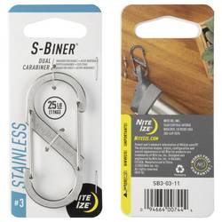 NITE Ize NI-SB3-03-11 karabina S-Biner Gr. 3 67 mm x 29 mm 1 ks